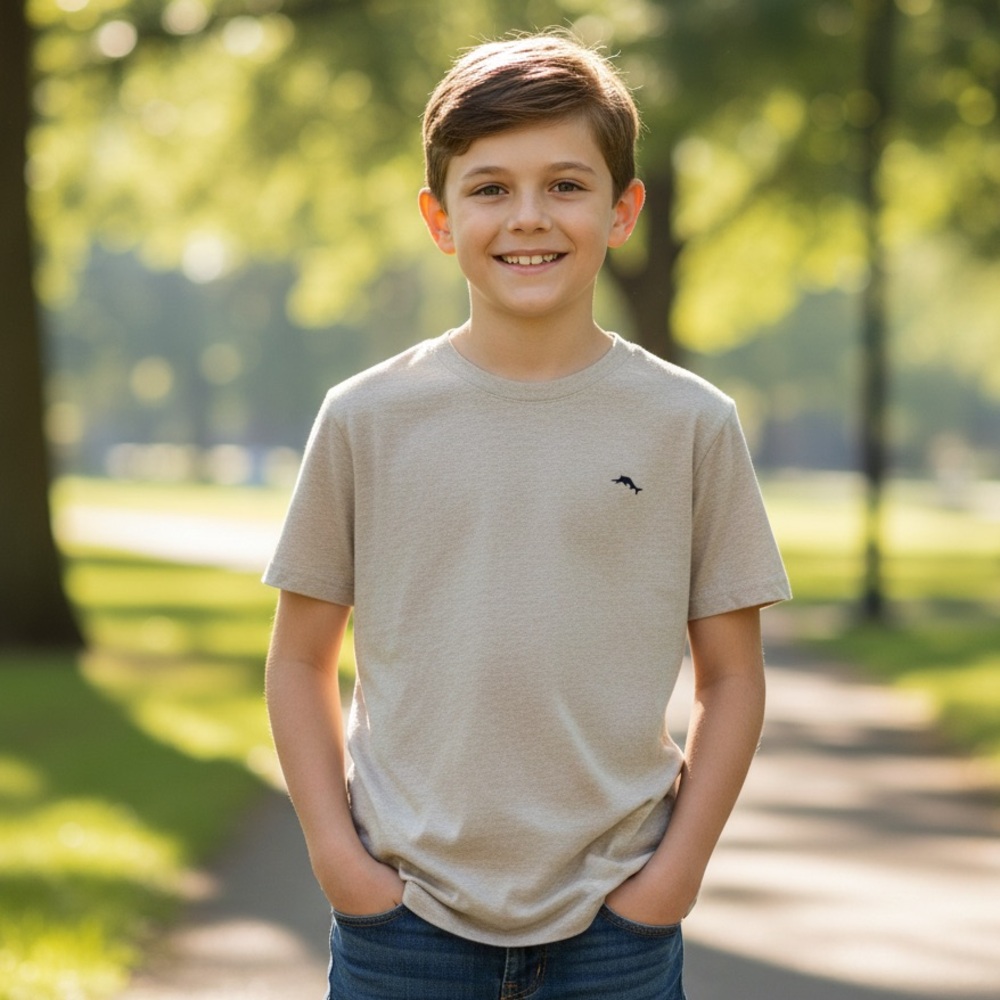 Tommy Bahama Tan Short Sleeve Tee Youth Boy XL
